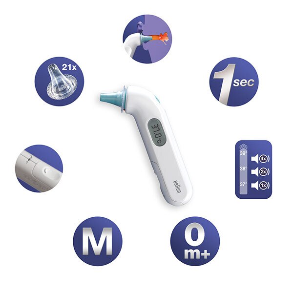 Braun ThermoScan 3 Baby Ear Thermometer