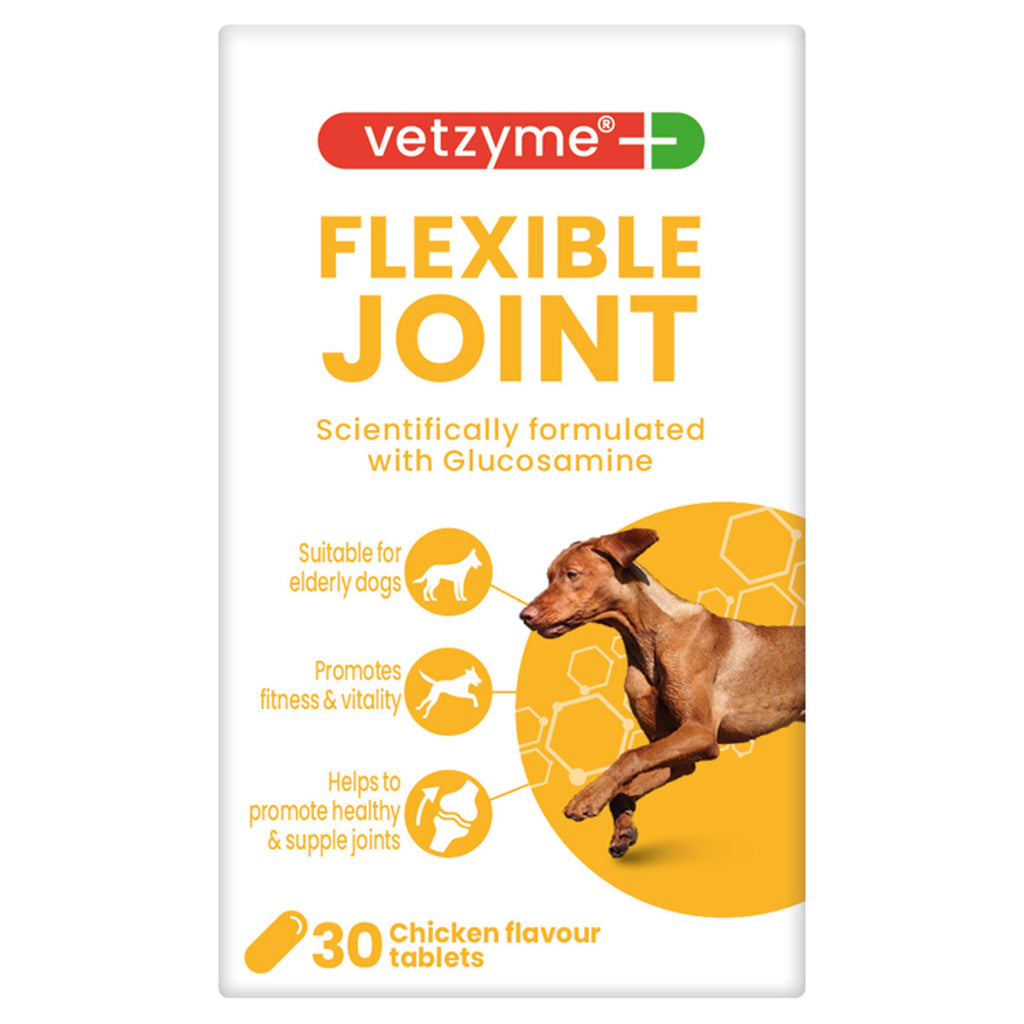 Vetzyme Flexible Joint 30 Chicken Flavour Tablets