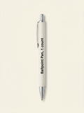 Cartier Santos small metal ballpoint pen, Swiss made (British brand)