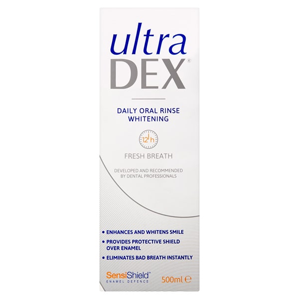 Ultradex Daily Oral Whitening Rinse 500ml