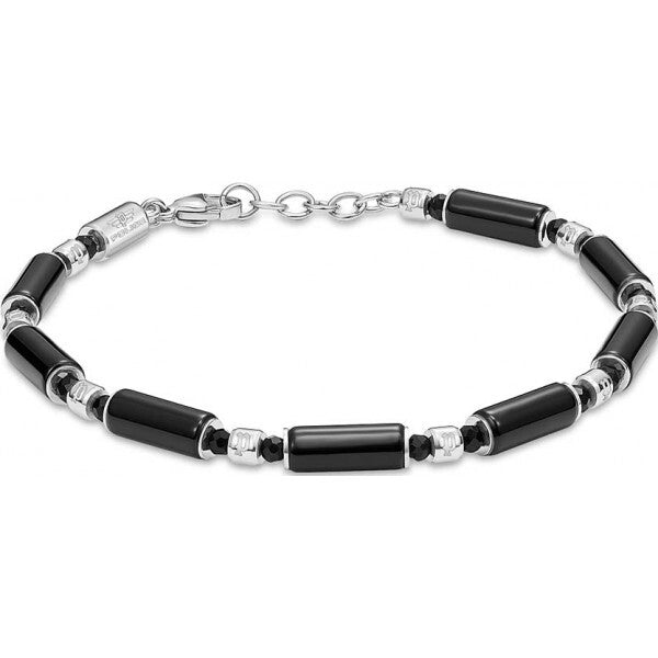 Police Silo bracelet black for men, imported from the UK