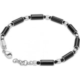 Police Silo bracelet black for men, imported from the UK