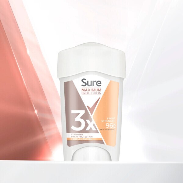 Sure Antiperspirant Deo Stick Max Pro Sport Strength 150ml. GOODS Superdrug   