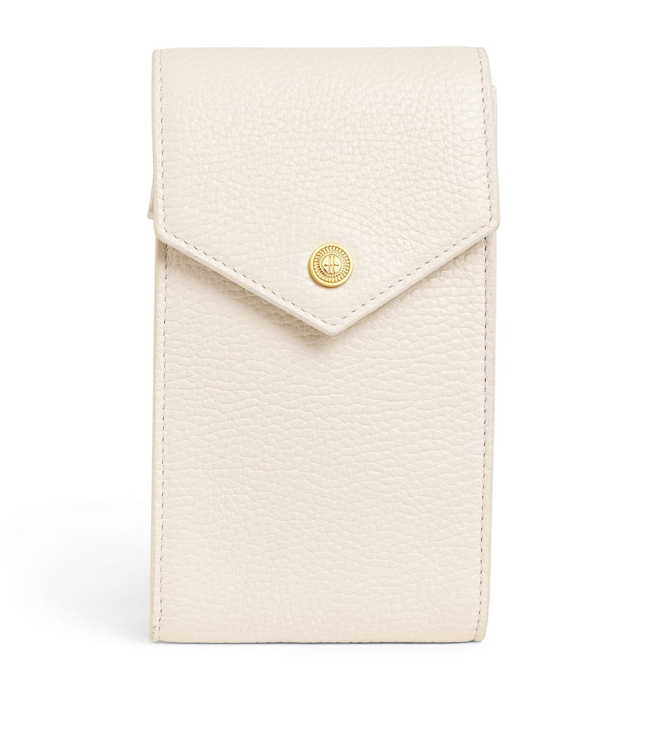 Harrods Italian leather phone pouch, UK version