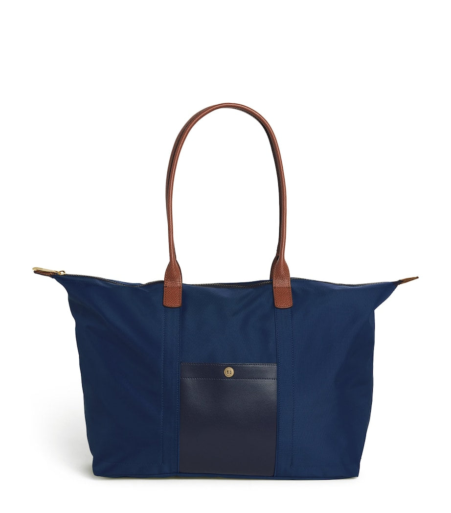Harrods Medium Nylon Tote Bag