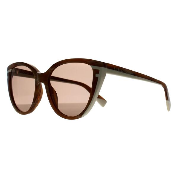 Furla brown women sunglasses - British product