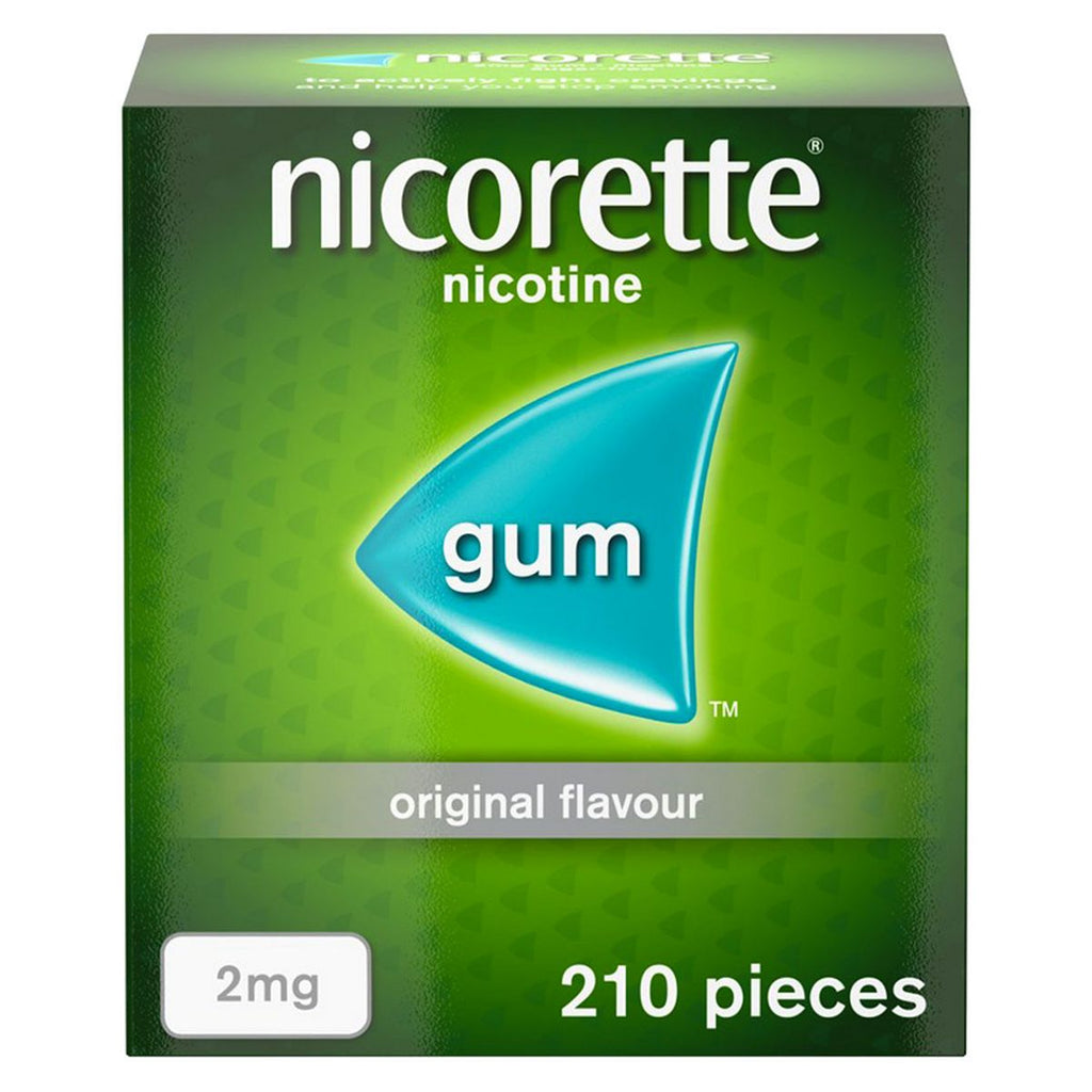 Nicorette Original 2mg Nicotine Gum 210 pieces