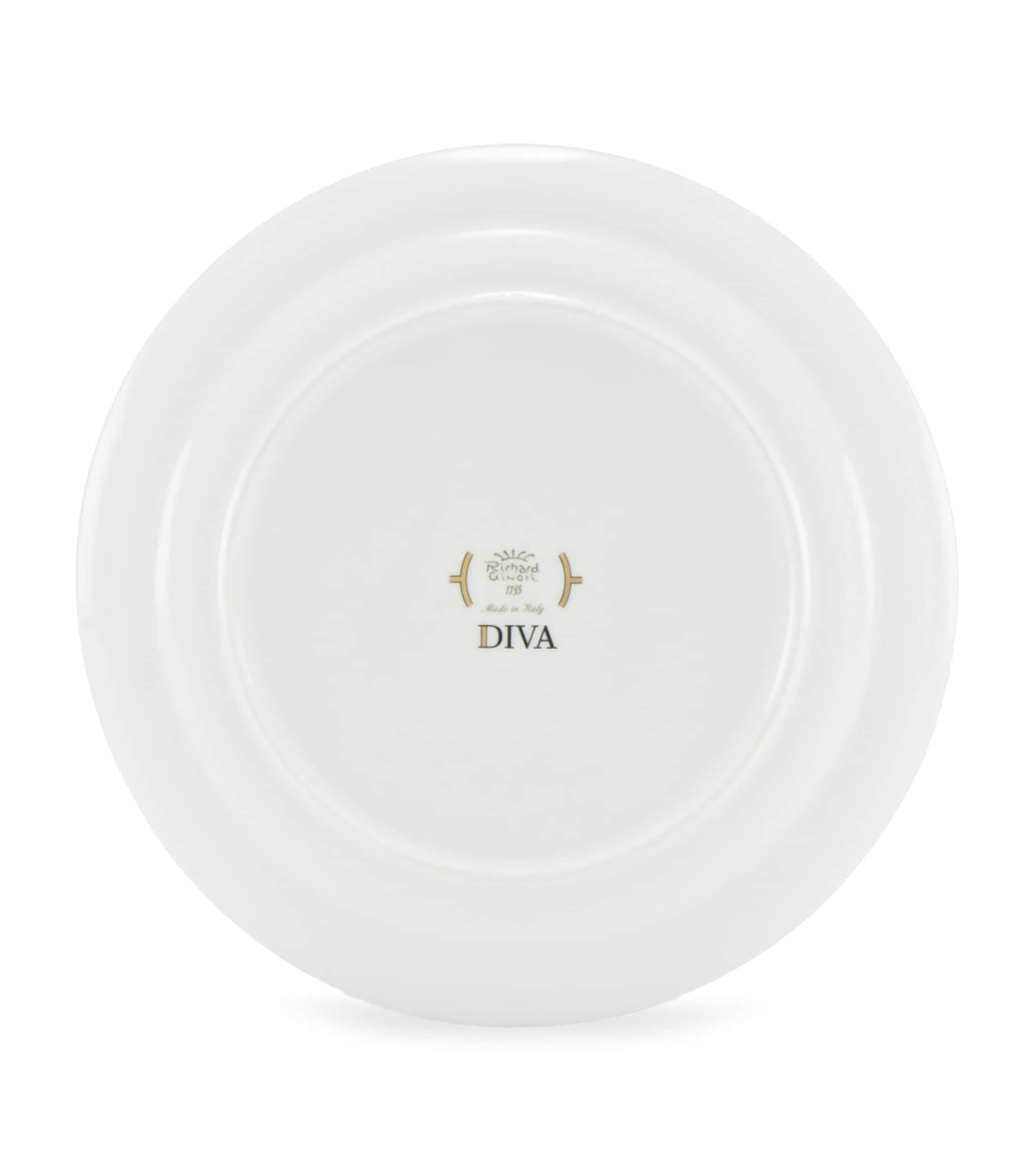 GINORI 1735 Porcelain Dinner Plate Giallo 27cm, UK version