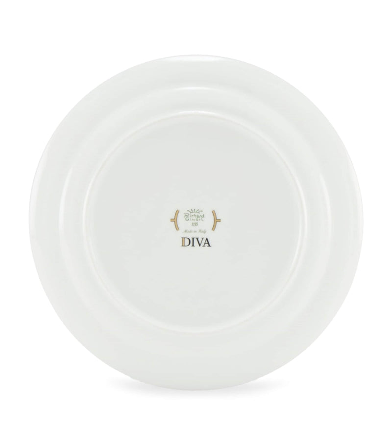 GINORI 1735 Porcelain Dinner Plate Giallo 27cm, UK version