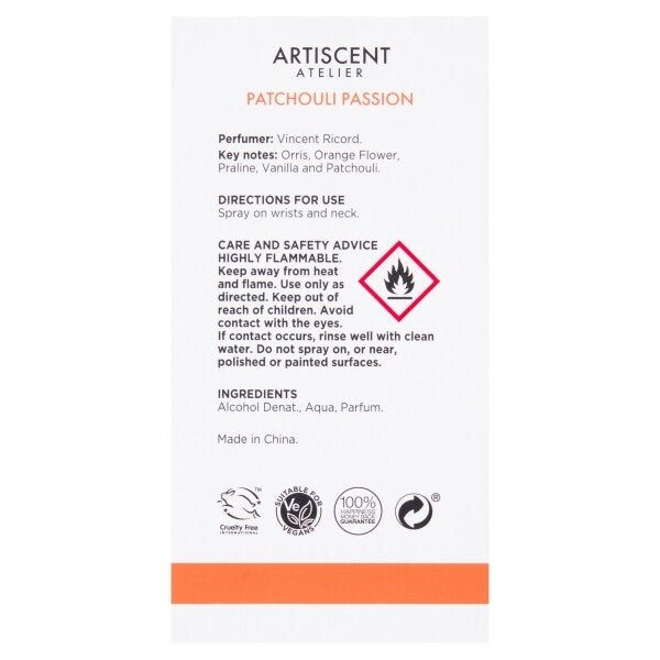 Artiscent Patchouli Passion 30ml GOODS Superdrug   