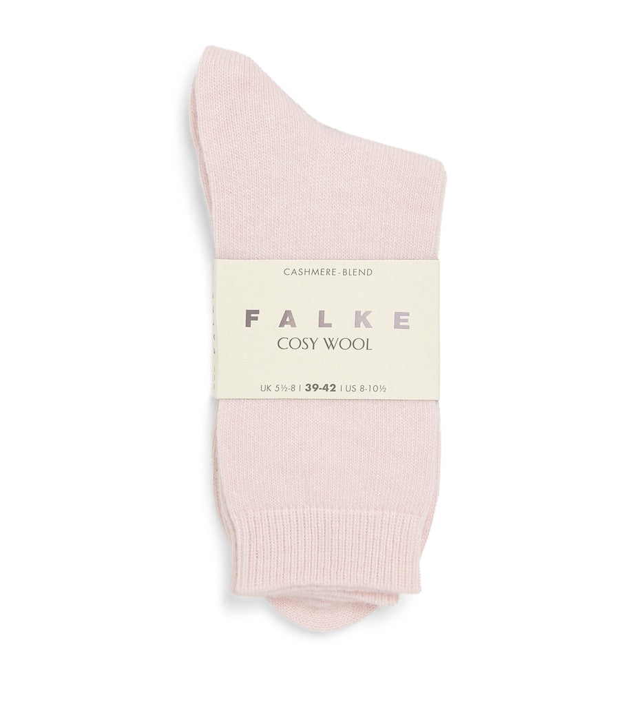 Falke wool cashmere cosy socks, UK version