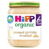 HiPP Organic Creamed Porridge Breakfast Baby Food Jar 6+ Months 125g GOODS Boots   