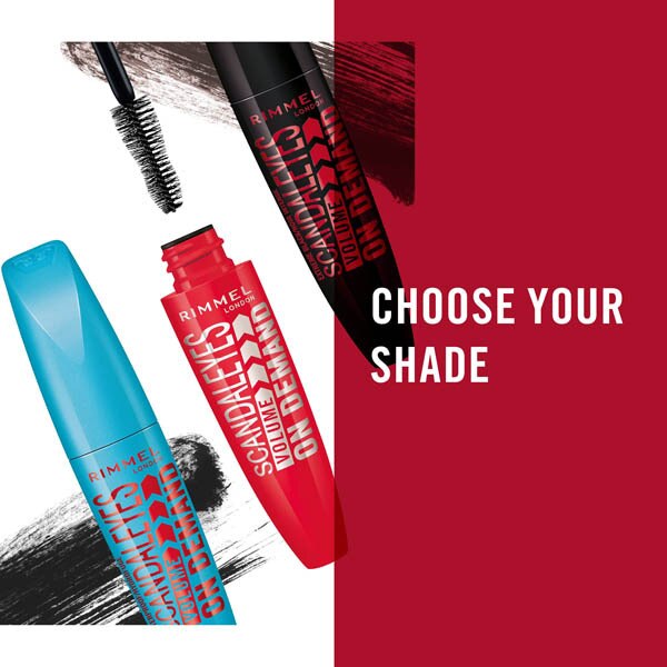 Rimmel Scandaleyes Volume On Demand Mascara Black Waterproof