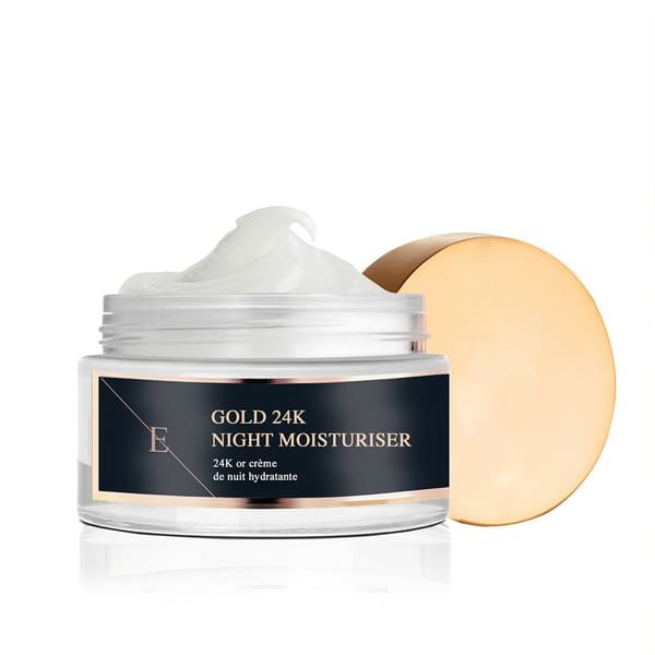 ErthSkin anti-wrinkle night moisturiser 24k gold 50ml - British product