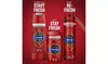 Old Spice Captain gift set with deodorant, spray, and shower gel (British brand)