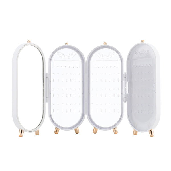 Livingandhome white jewelry storage box imported from the UK