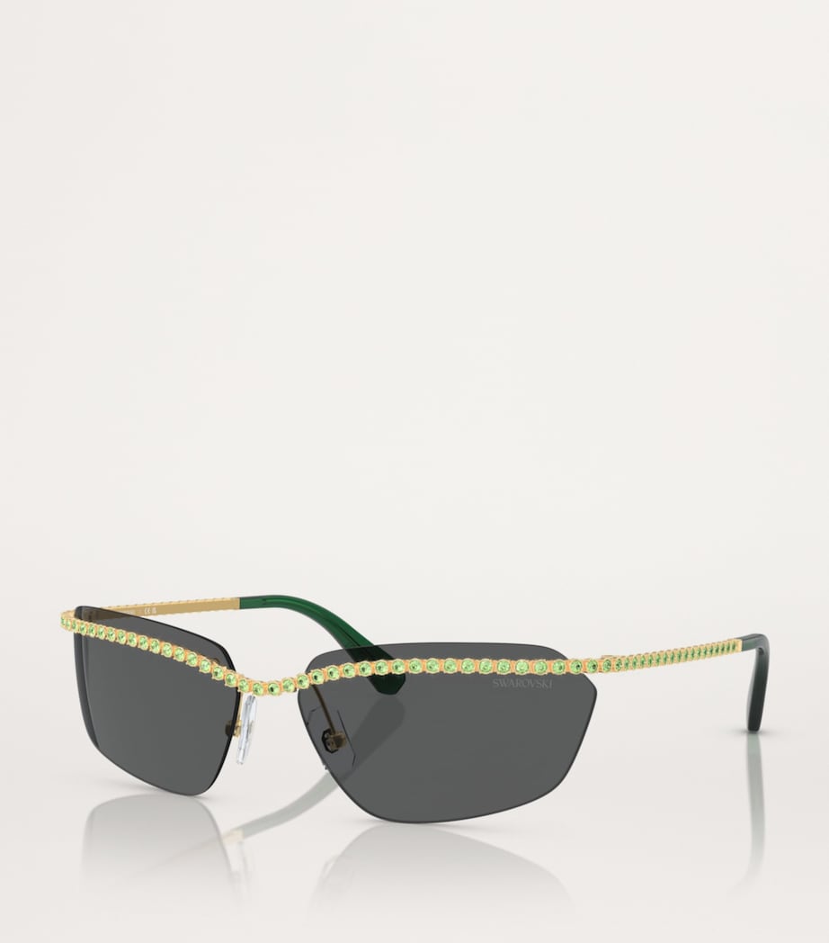 Swarovski embellished SK7001 sunglasses (British brand)