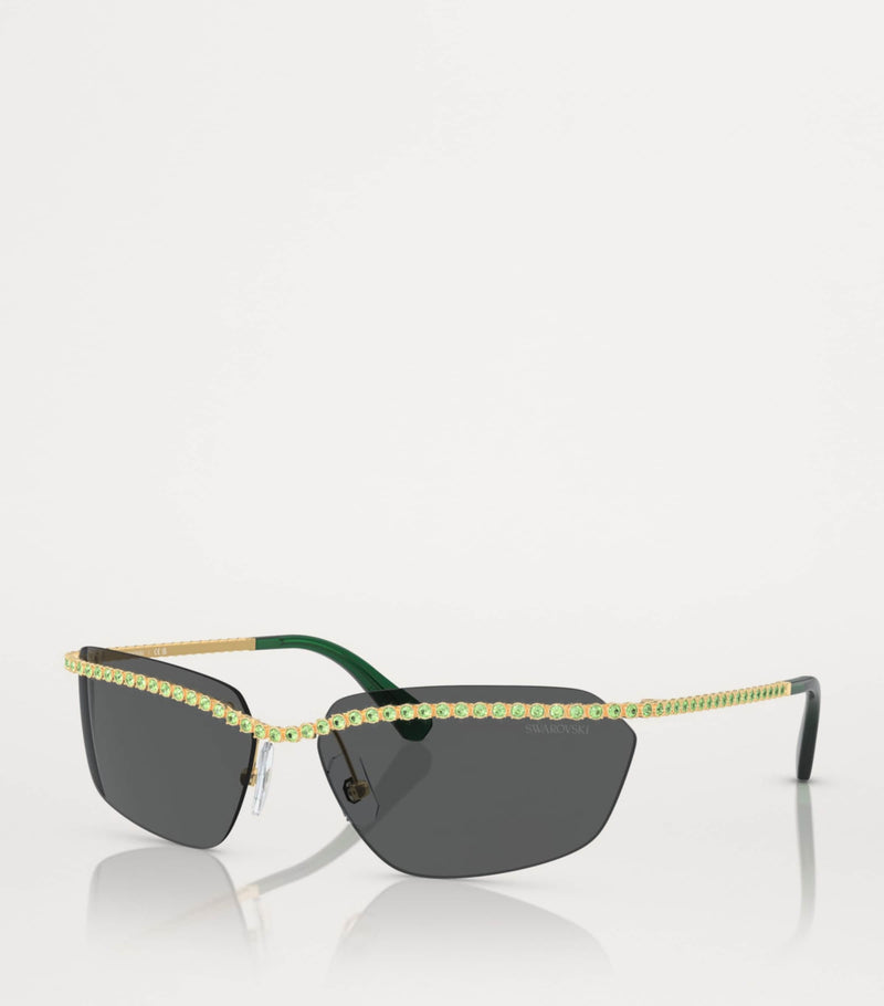 Swarovski embellished SK7001 sunglasses (British brand)