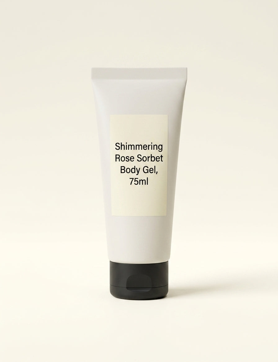 Miss Dior shimmering rose sorbet body gel 75ml, imported from the UK