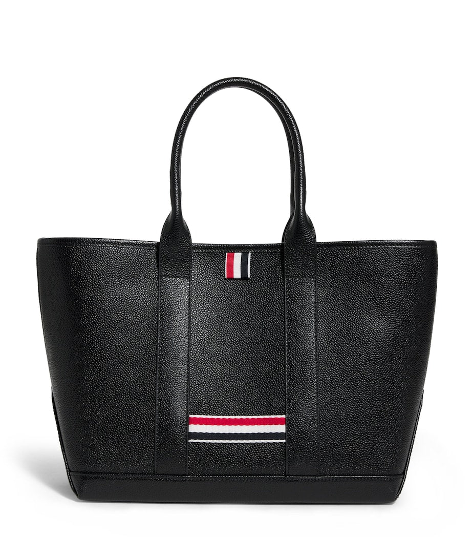 Thom Browne small leather tool tote bag (British brand)