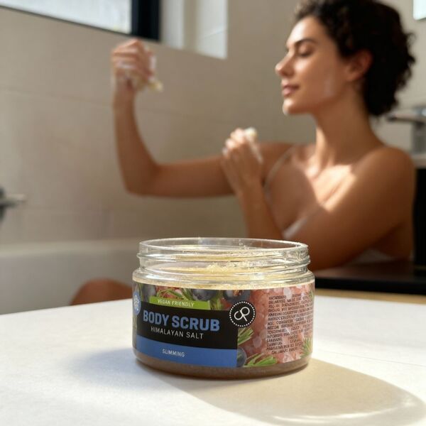 COSMEPICK Himalayan Salt Body Scrub triple pack 3 x 250g, imported from the UK