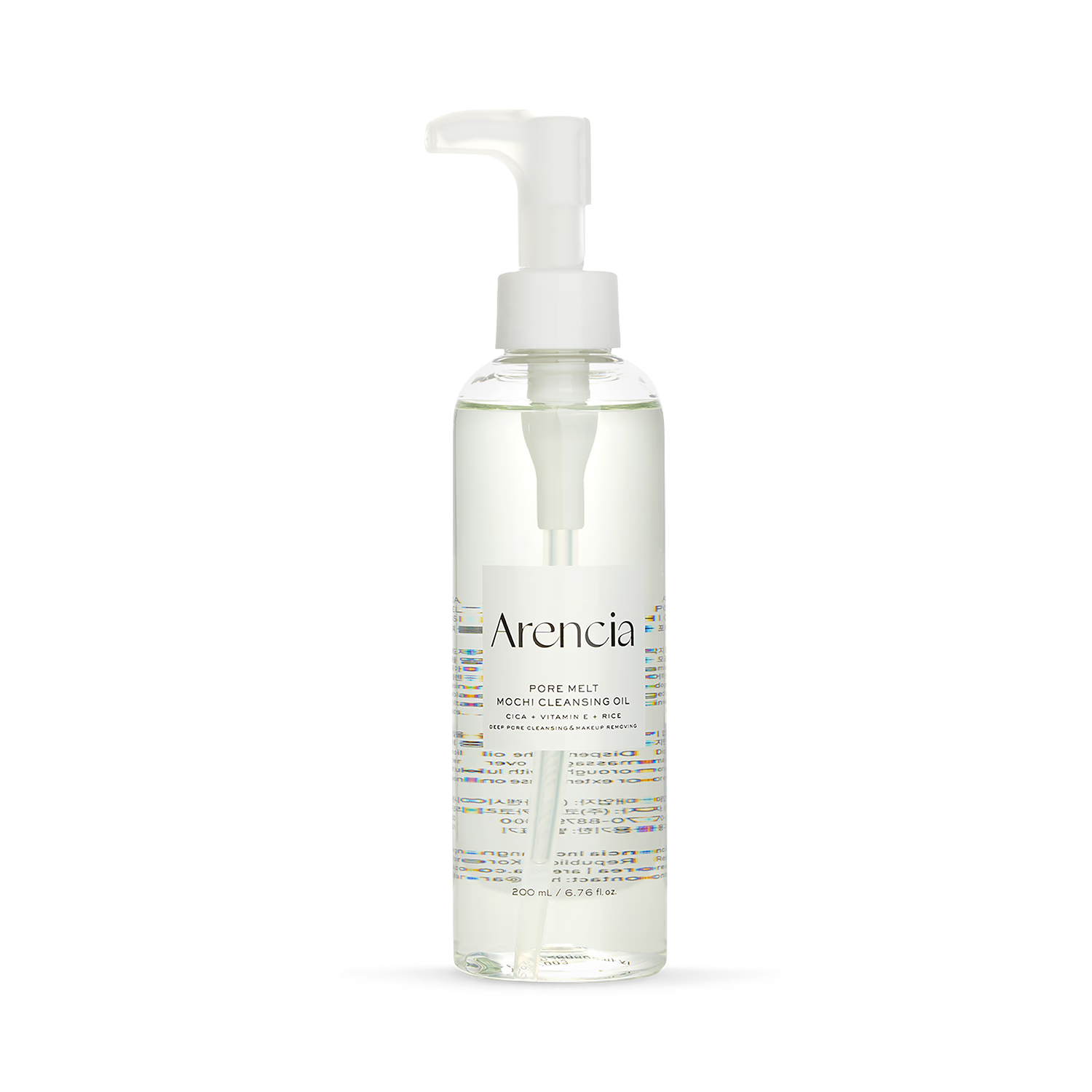 Arencia Pore Melt Mochi Cleansing Oil 200ml (British brand)