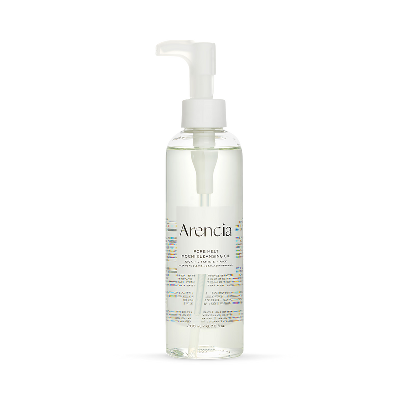 Arencia Pore Melt Mochi Cleansing Oil 200ml (British brand)