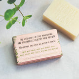 Paper Plane Solid Shampoo Bar Lavender Geranium 95g, imported from the UK
