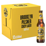 Brooklyn Brewery Brooklyn Pilsner Crisp Lager Beer 12x330ml GOODS Sainsburys   