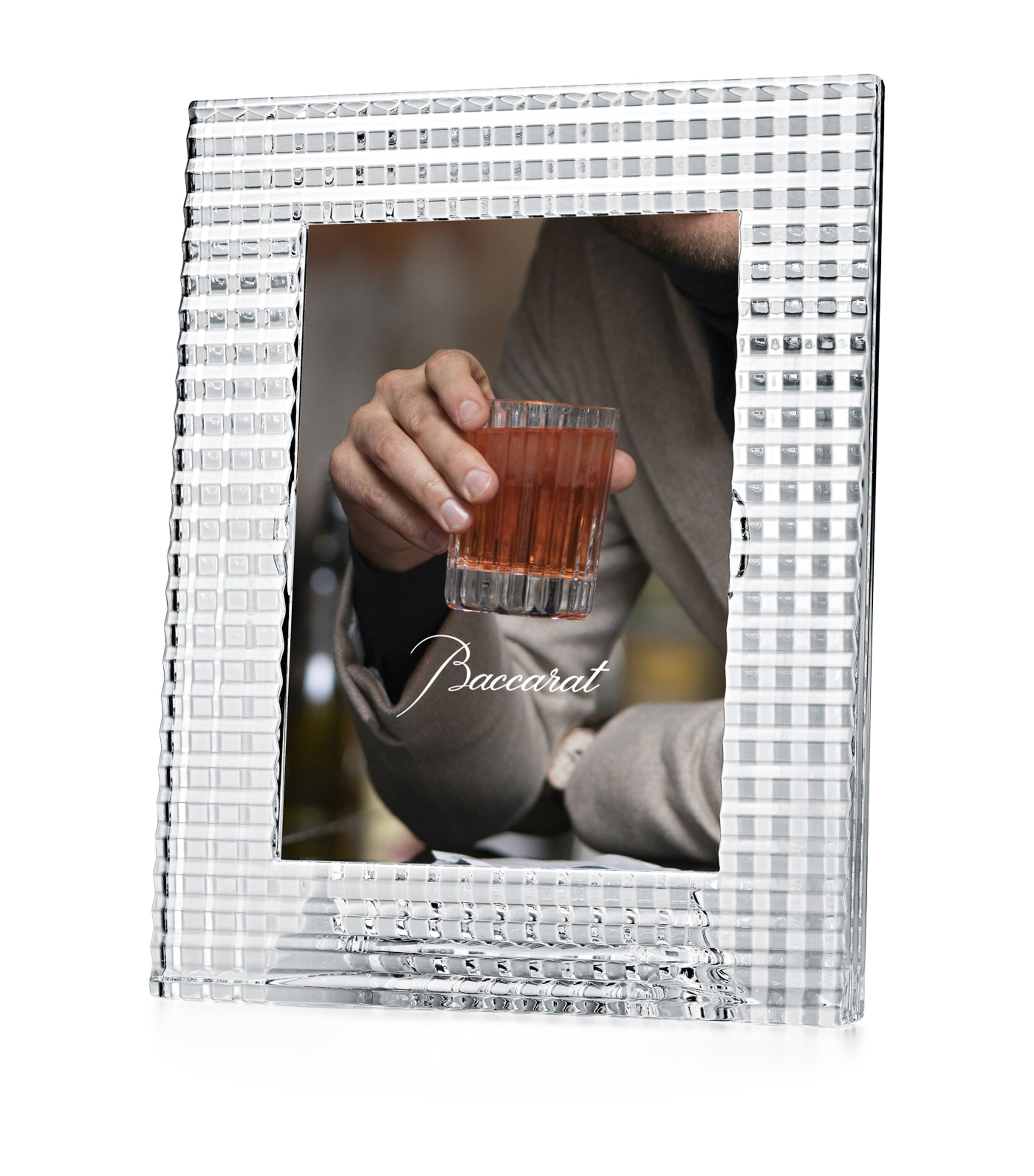 Baccarat Eye crystal photo frame - British product