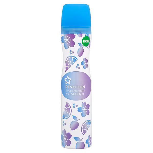 Superdrug Devotion Female Body Spray 75ml - British product