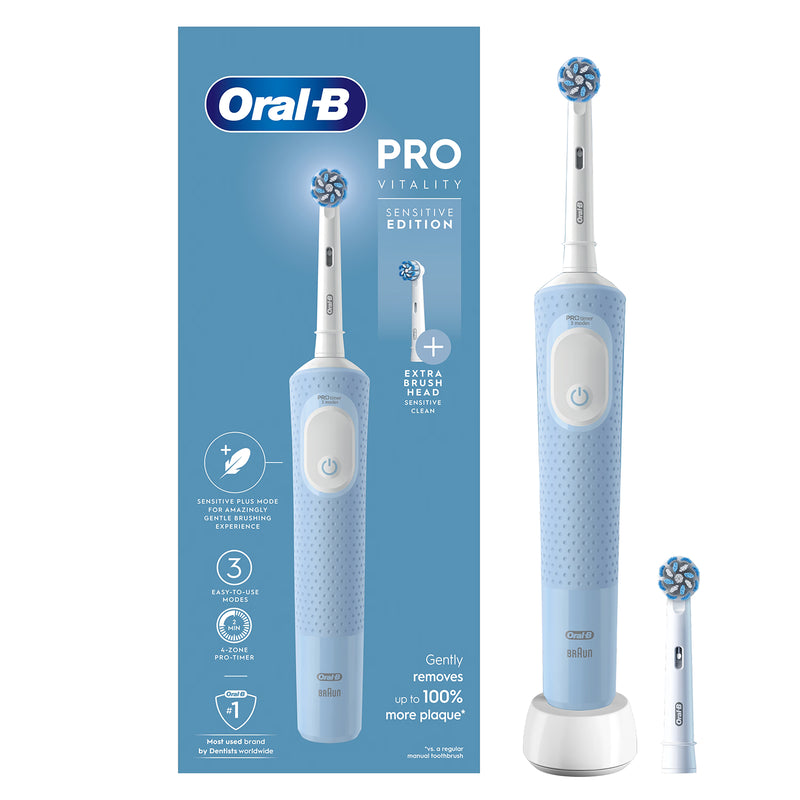 Oral-B Pro Vitality electric toothbrush blue - British product