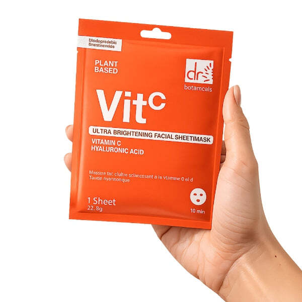 Dr Botanicals ultra brightening facial mask, UK version