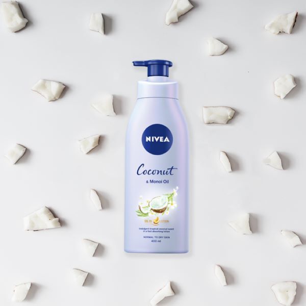 NIVEA Coconut & Monoi Oil Body Lotion for Normal Skin 400ml GOODS Superdrug   