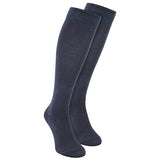 Sock Snob 2 Pairs Mens Knee High Bamboo Socks 6-11 UK GOODS Superdrug Grey  