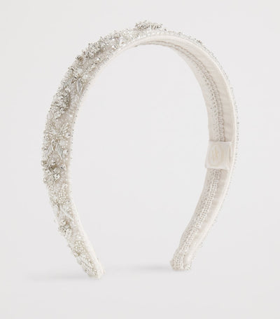 Harrods Embellished Headband with Diamanté and Sequin Details for Children- Buy online at McGrocer