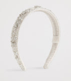 MAISON AVA embellished headband with diamanté and sequin details, imported from the UK
