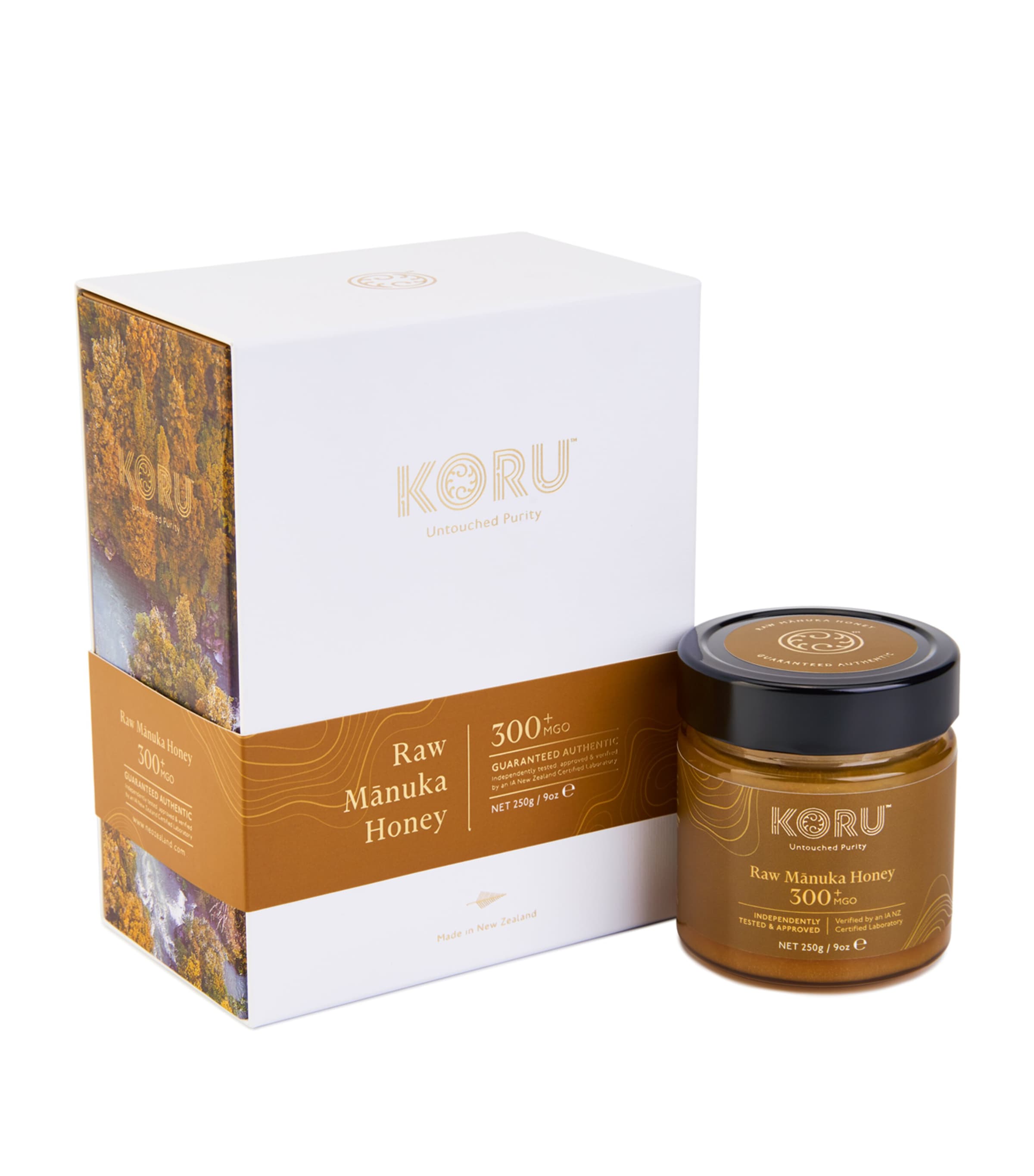 Koru 300+ MGO Manuka Honey 250g, UK version
