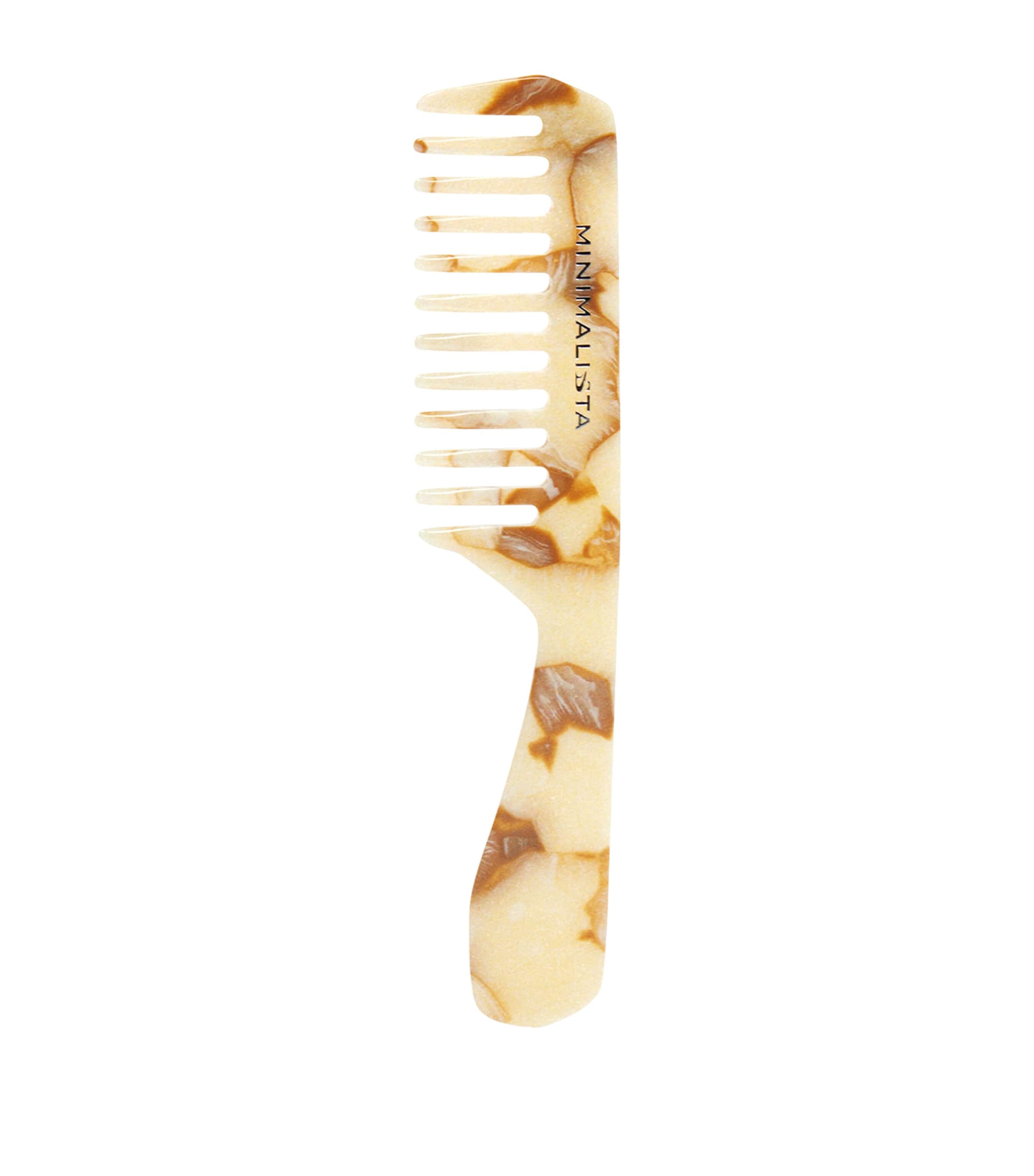 Minimalista classic comb made from plant-based cellulose acetate, imported from the UK