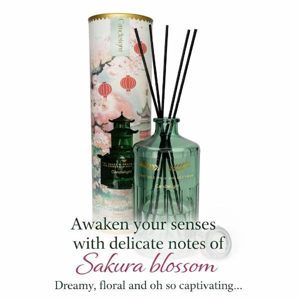 Candlelight Silk Road Collection Chengdu XL reed diffuser 1000ml, imported from the UK