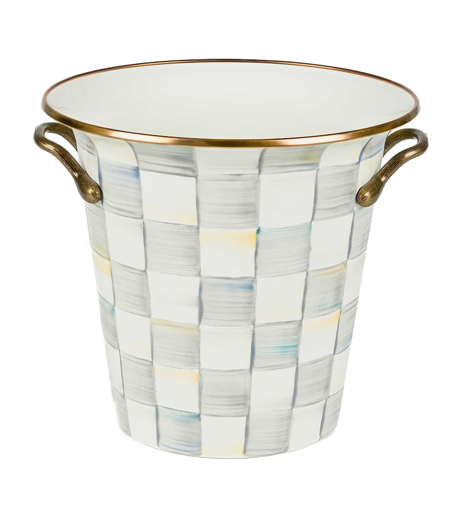 MacKenzie-Childs Sterling Check wine cooler, UK version
