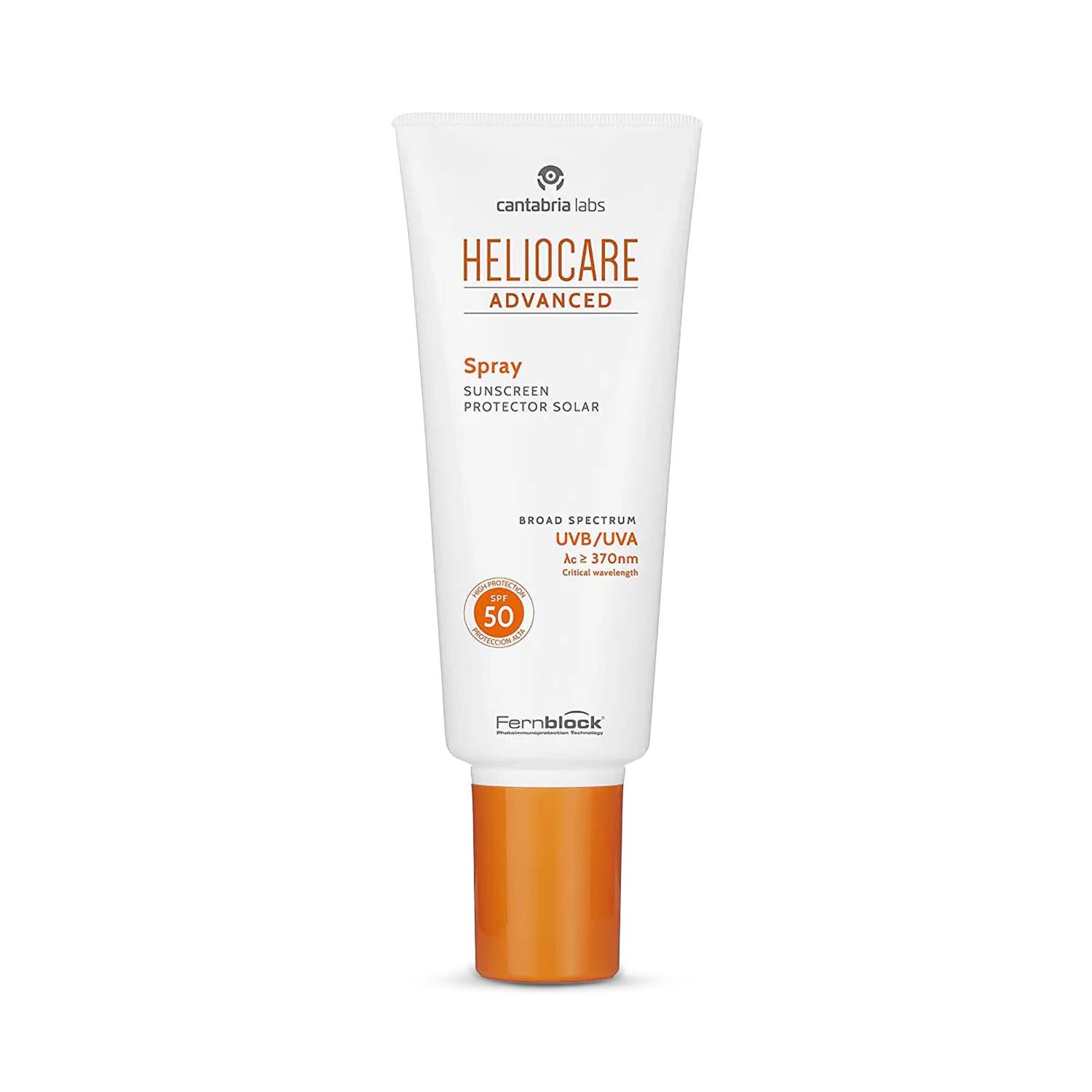 Heliocare sunscreen spray SPF 50 200ml, imported from the UK