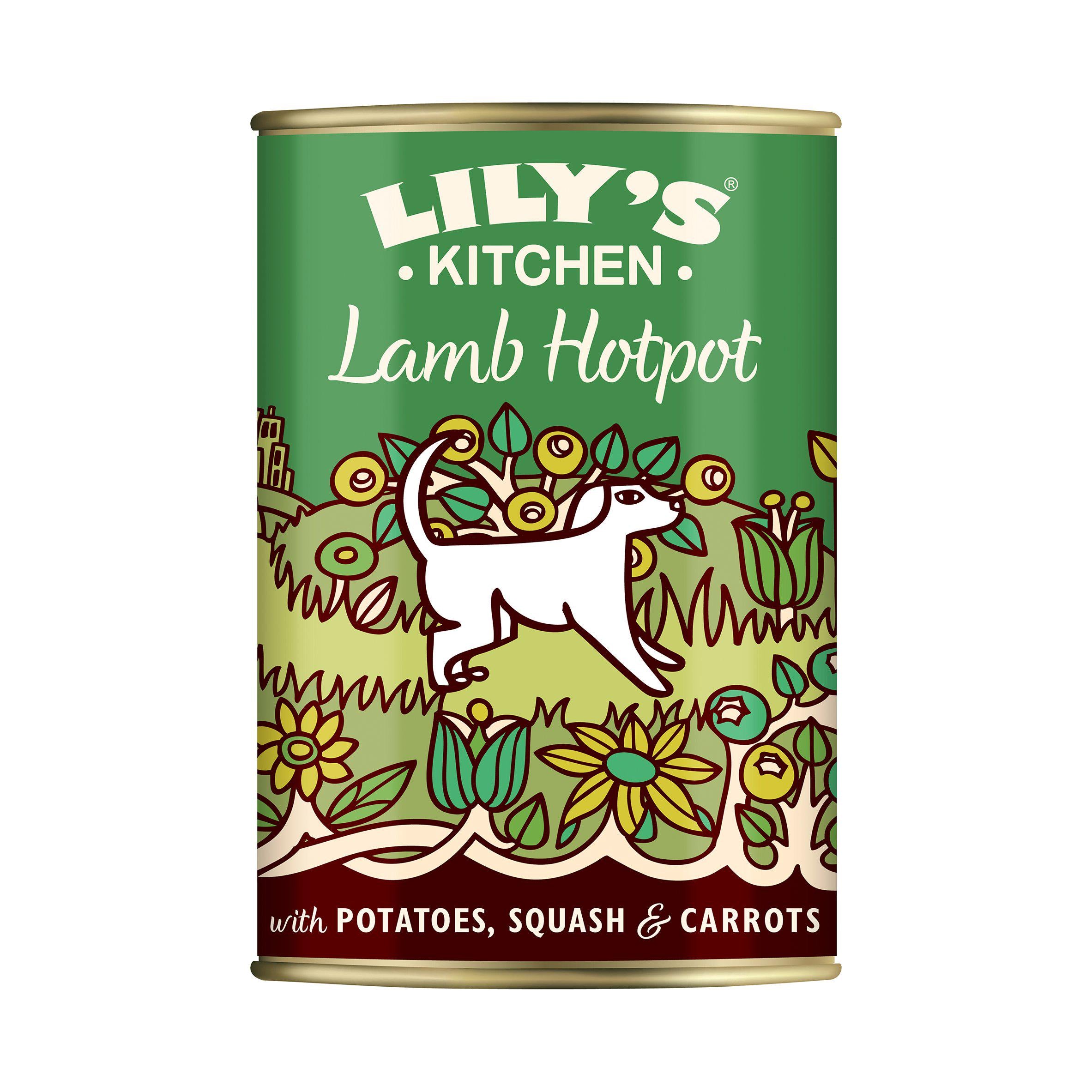 Lily's Kitchen Proper Food for Dogs Slow Cooked Lamb Hotpot 400g Dog food cans trays & pouches Sainsburys   