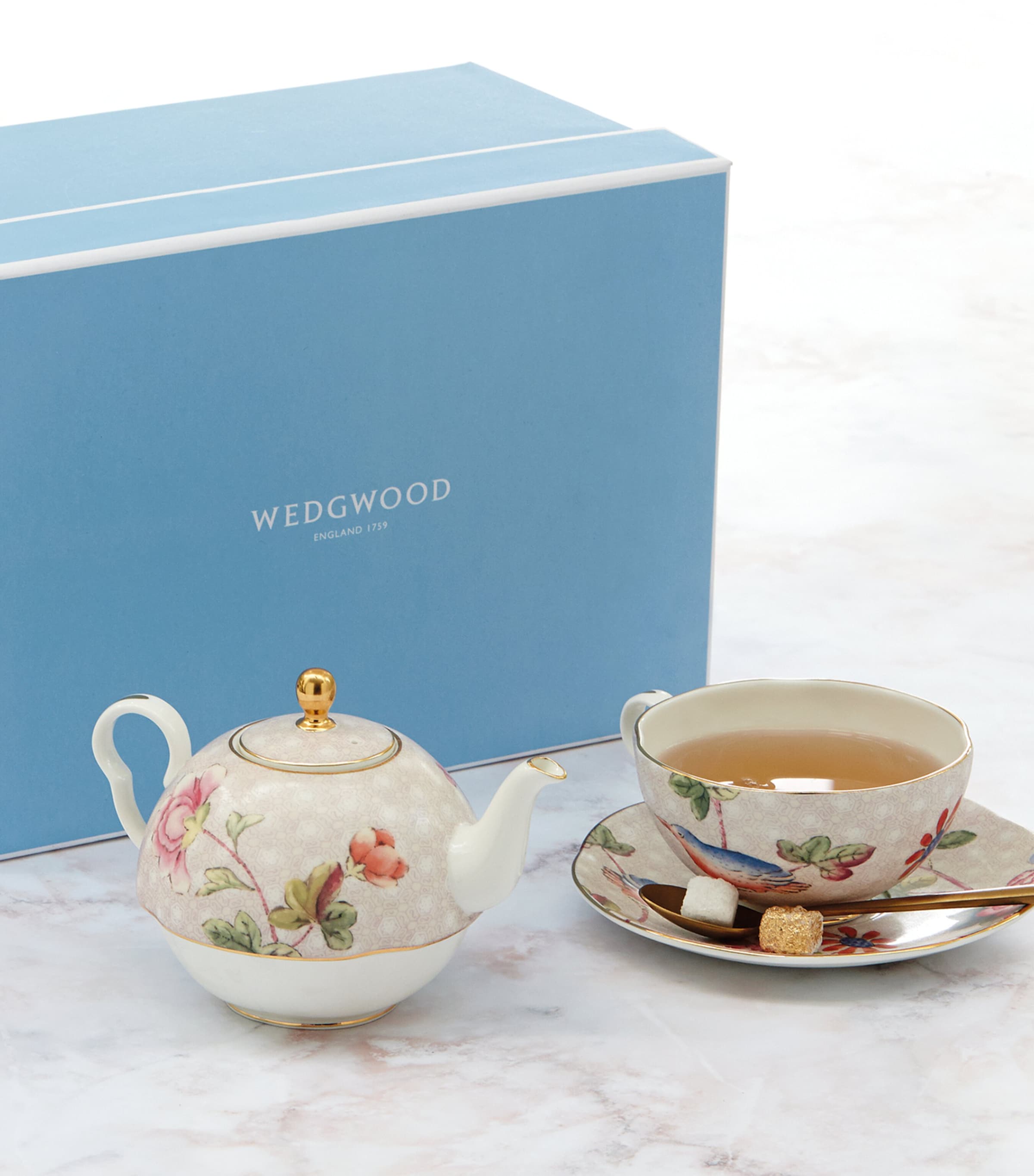 Wedgwood Cuckoo Tea For One teapot set (British brand)