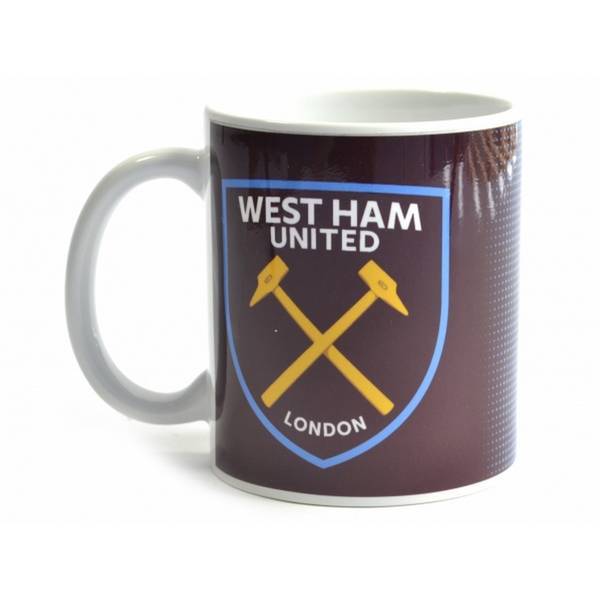 West Ham United Halftone Mug 0.3kg (British brand)