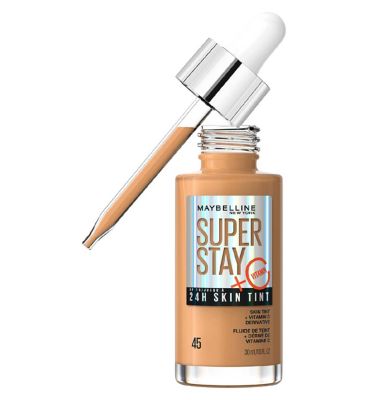 Maybelline Super Stay up to 24H Skin Tint Foundation + Vitamin C 30ml GOODS Boots 45  