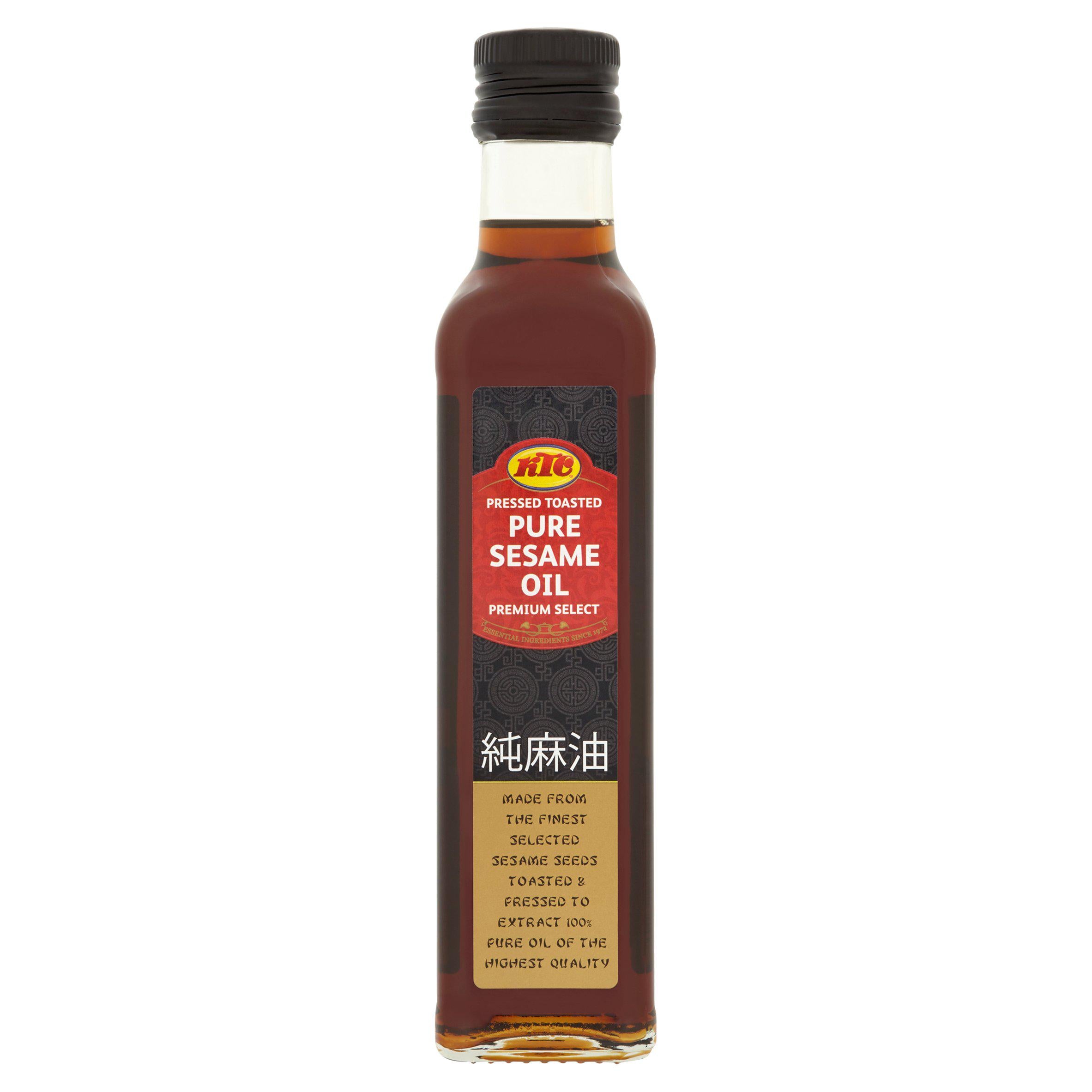 KTC Pressed Toasted Pure Sesame Oil 250ml GOODS Sainsburys   