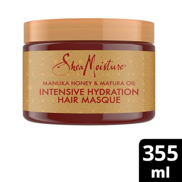 SheaMoisture Manuka Honey and Mafura Oil Hair Mask deep conditioner treatment (British brand)