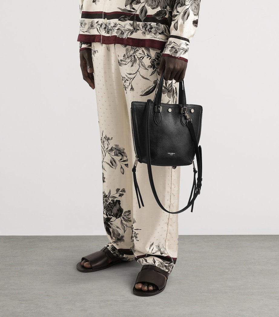 Dolce&Gabbana leather Atene tote bag (British brand)