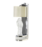 Lalique 2 Perruches wall lamp, UK version